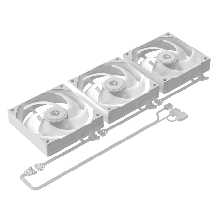 Система водяного охлаждения ID-Cooling FX360 LCD White белый