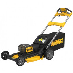 Газонокосилка аккумуляторная DeWALT 2х18V DCMWSP156W2-QW черный (С АККУМУЛЯТОРАМИ)