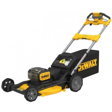Газонокосилка аккумуляторная DeWALT 2х18V DCMWSP156W2-QW черный (С АККУМУЛЯТОРАМИ)