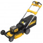Газонокосилка аккумуляторная DeWALT 2х18V DCMWSP156W2-QW черный (С АККУМУЛЯТОРАМИ)