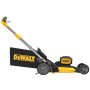 Газонокосилка аккумуляторная DeWALT 2х18V DCMWSP156W2-QW черный (С АККУМУЛЯТОРАМИ)
