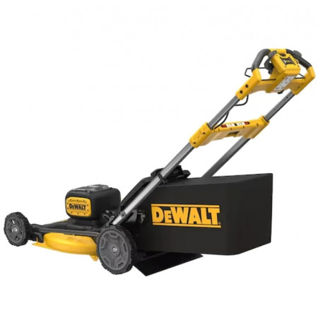 Газонокосилка аккумуляторная DeWALT 2х18V DCMWSP156W2-QW черный (С АККУМУЛЯТОРАМИ)