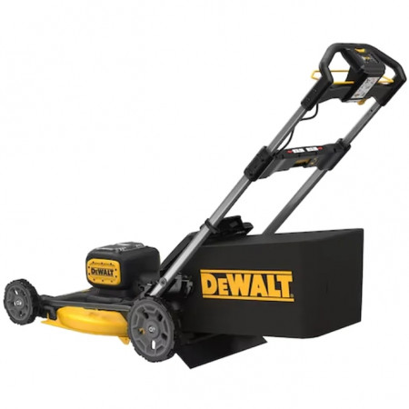 Газонокосилка аккумуляторная DeWALT 2х18V (DCMWP134W2-QW) черный (С АККУМУЛЯТОРАМИ)