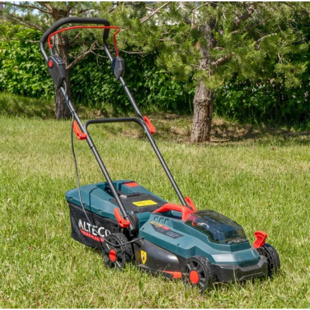 Газонокосилка аккумуляторная ALTECO CLM 21-33 BL Solo синий (БЕЗ АККУМУЛЯТОРОВ)