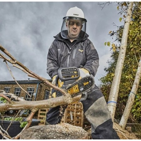 Аккумуляторная цепная пила DeWALT 18В 30см (DCM565P1-QW) желтый (С АККУМУЛЯТОРОМ)