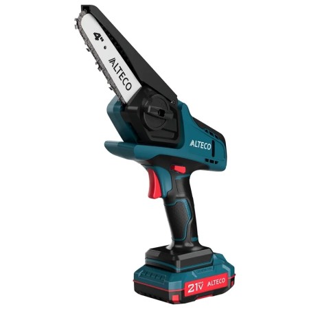 Аккумуляторная цепная пила ALTECO CMC 21-10 синий (С АККУМУЛЯТОРОМ)