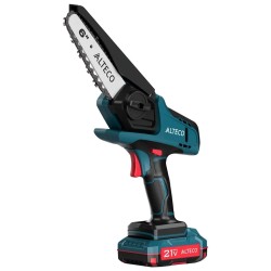 Аккумуляторная цепная пила ALTECO CMC 21-15 синий (С АККУМУЛЯТОРОМ)