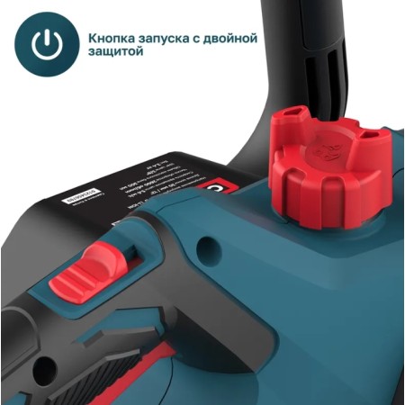 Аккумуляторная цепная пила ALTECO CCS 21-30 Solo синий (БЕЗ АККУМУЛЯТОРА)