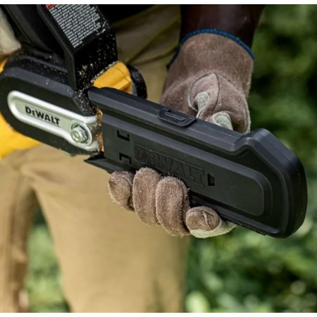 Аккумуляторная цепная пила DeWALT DCMPS520P1-QW желтый (С АККУМУЛЯТОРОМ)