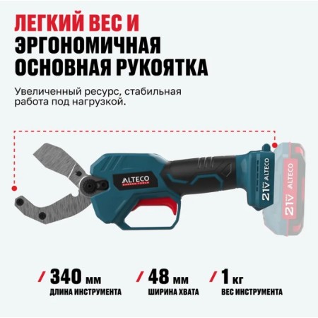 Труборез ALTECO CPT 21-42 BL Solo синий