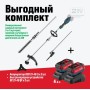 Аккумуляторный кусторез ALTECO CGF 42 BL Solo синий (С АККУМУЛЯТОРАМИ)