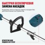 Аккумуляторный кусторез ALTECO CGF 42 BL Solo синий (С АККУМУЛЯТОРАМИ)