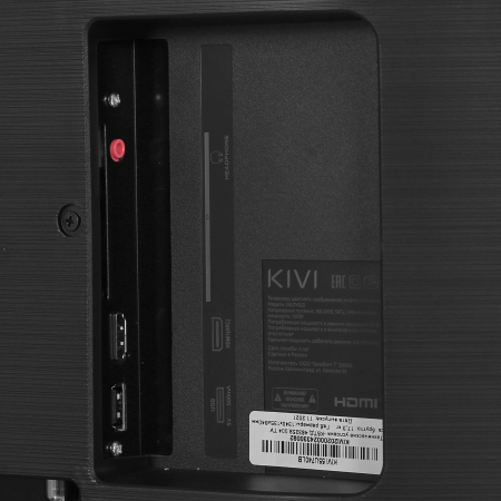 55" Телевизор KIVI 55U740LB черный