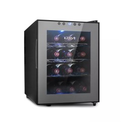 Винный шкаф Kitfort КТ-2408 черный