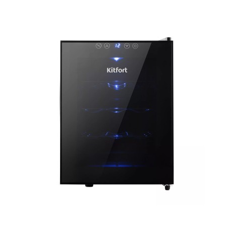 Винный шкаф Kitfort КТ-2408 черный