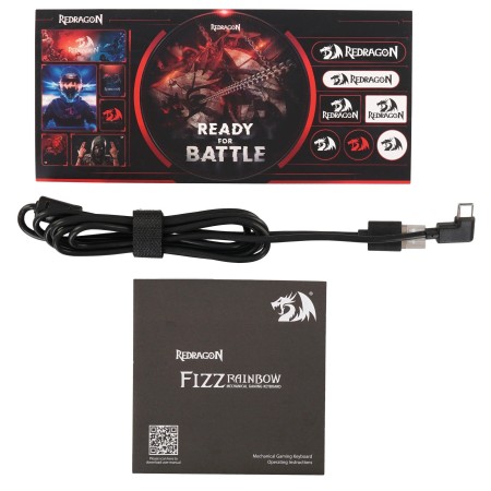 Клавиатура проводная Redragon Fizz (72595) черный