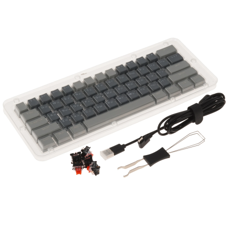 Клавиатура проводная Redragon Fizz (72599) серый