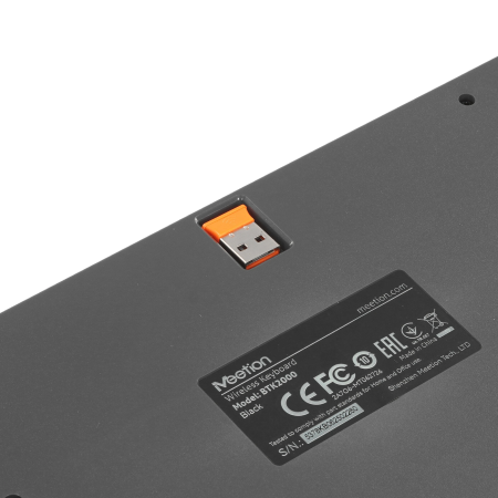 Клавиатура беспроводная Meetion BTK2000 (BTK2000 Black) черный