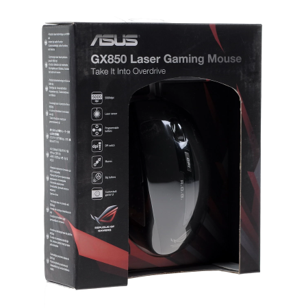 Мышь проводная Asus GX850 (90-XB2Y00MU00000) черный