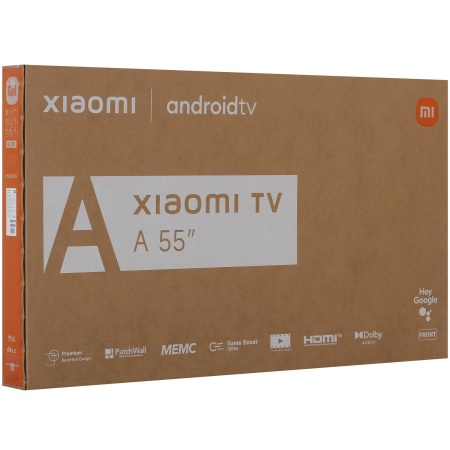 55" Телевизор Xiaomi TV A 55 2026 (L55MB-ARU) черный