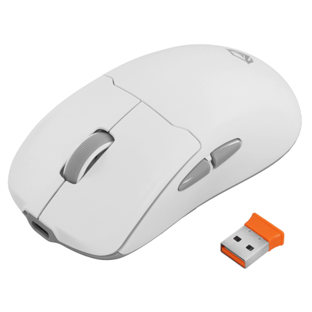 Мышь беспроводная + проводная Meetion GW39 (AIR GW39 WE+GREY) белый