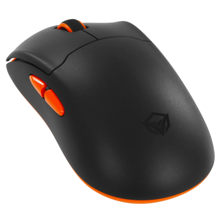 Мышь беспроводная + проводная Meetion GW39 (AIR GW39 BK+ORANGE) черный