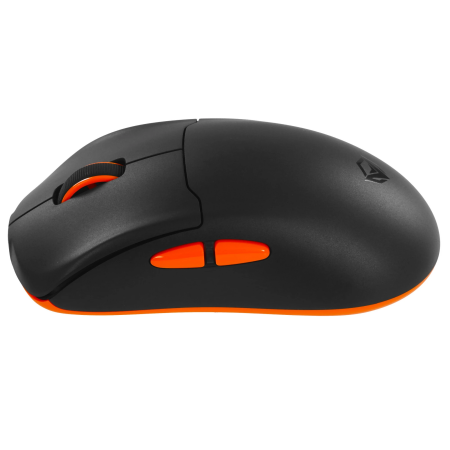Мышь беспроводная + проводная Meetion GW39 (AIR GW39 BK+ORANGE) черный