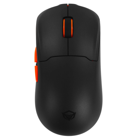 Мышь беспроводная + проводная Meetion GW39 (AIR GW39 BK+ORANGE) черный