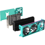 Видеокарта ASUS GeForce RTX 5080 ROG Astral OC HATSUNE MIKU EDITION (ROG-ASTRAL-RTX5080-O16G-MIKU-W) 16 Гб бирюзовый