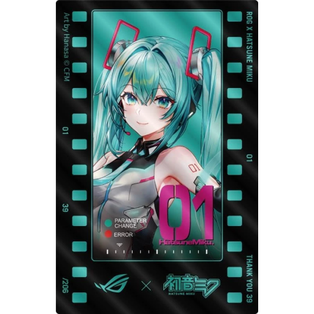 Видеокарта ASUS GeForce RTX 5080 ROG Astral OC HATSUNE MIKU EDITION (ROG-ASTRAL-RTX5080-O16G-MIKU-W) 16 Гб бирюзовый