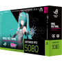 Видеокарта ASUS GeForce RTX 5080 ROG Astral OC HATSUNE MIKU EDITION (ROG-ASTRAL-RTX5080-O16G-MIKU-W) 16 Гб бирюзовый