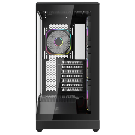 Корпус 1STPLAYER GM7 (GM7-BK-3FN7R-1FN7) черный