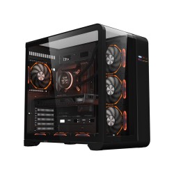 Корпус 1STPLAYER RT7 (RT7-BK-3FC7R-1FC7) черный