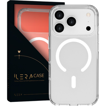 Чехол ILera GhostCase для iPhone 17 Pro (ILGCACLCABK17PR) прозрачный