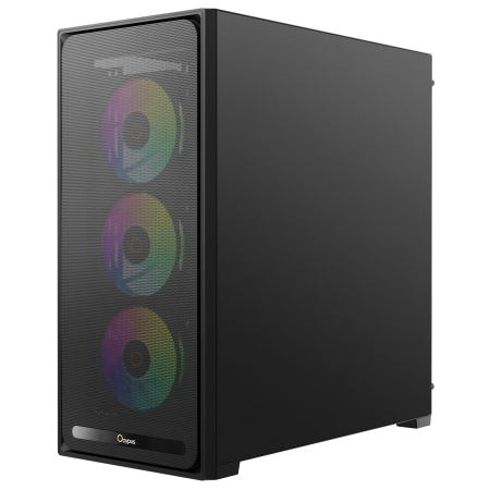 Корпус Ocypus Delta C70 ARGB (Delta-C70-BKG400XX-GL) черный