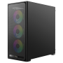 Корпус Ocypus Delta C70 ARGB (Delta-C70-BKG400XX-GL) черный