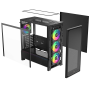 Корпус Ocypus Delta C70 ARGB (Delta-C70-BKG400XX-GL) черный