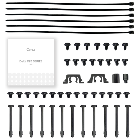 Корпус Ocypus Delta C70 ARGB (Delta-C70-BKG400XX-GL) черный