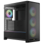 Корпус Ocypus Delta C70 ARGB (Delta-C70-BKG400XX-GL) черный