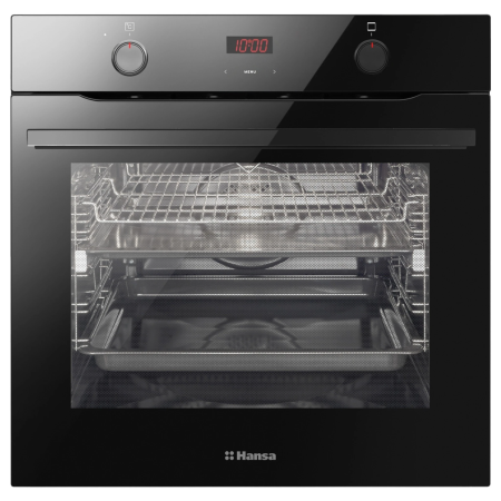 Электрический духовой шкаф Hansa BOES684097 черный