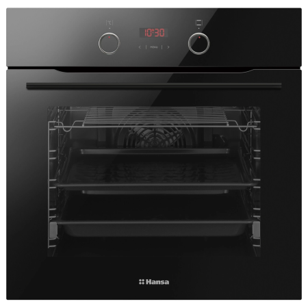 Электрический духовой шкаф Hansa BOES68438 черный