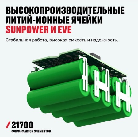 Аккумулятор ALTECO BCD 21-80 Li синий