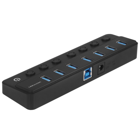 Док-станция Vention CHXB0-EU черный