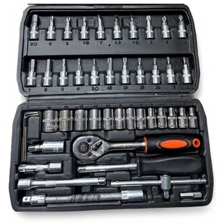 Набор инструментов АвтоХит 9098908978 черный