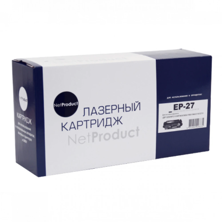 Картридж лазерный NetProduct N-EP-27 черный