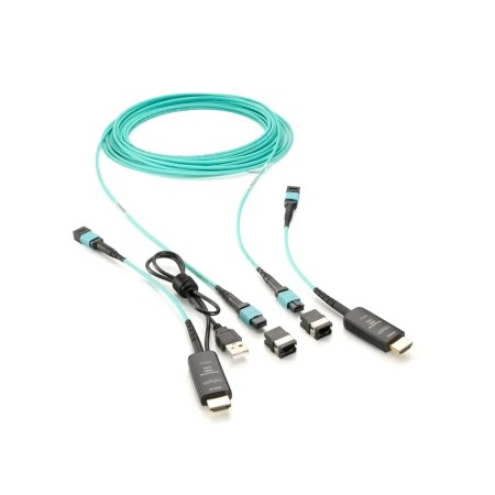 Цифро-аналоговый преобразователь inakustik Profi HDMI 10K 48Gbps голубой