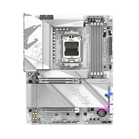 Материнская плата GIGABYTE X870 AORUS ELITE X3D ICE белый