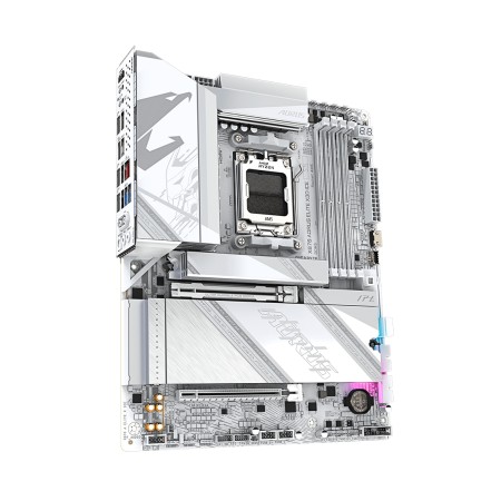 Материнская плата GIGABYTE X870 AORUS ELITE X3D ICE белый