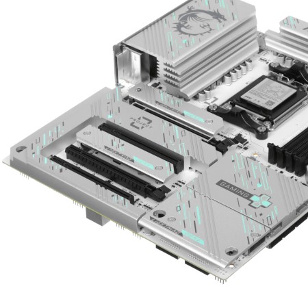 Материнская плата MSI B850 GAMING PLUS WIFI PZ белый