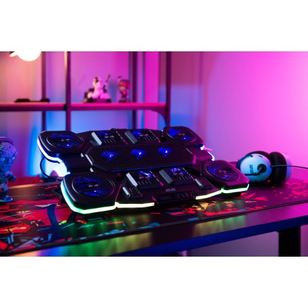 Подставка для ноутбука охлаждающая 2E Gaming CPG-011 черный